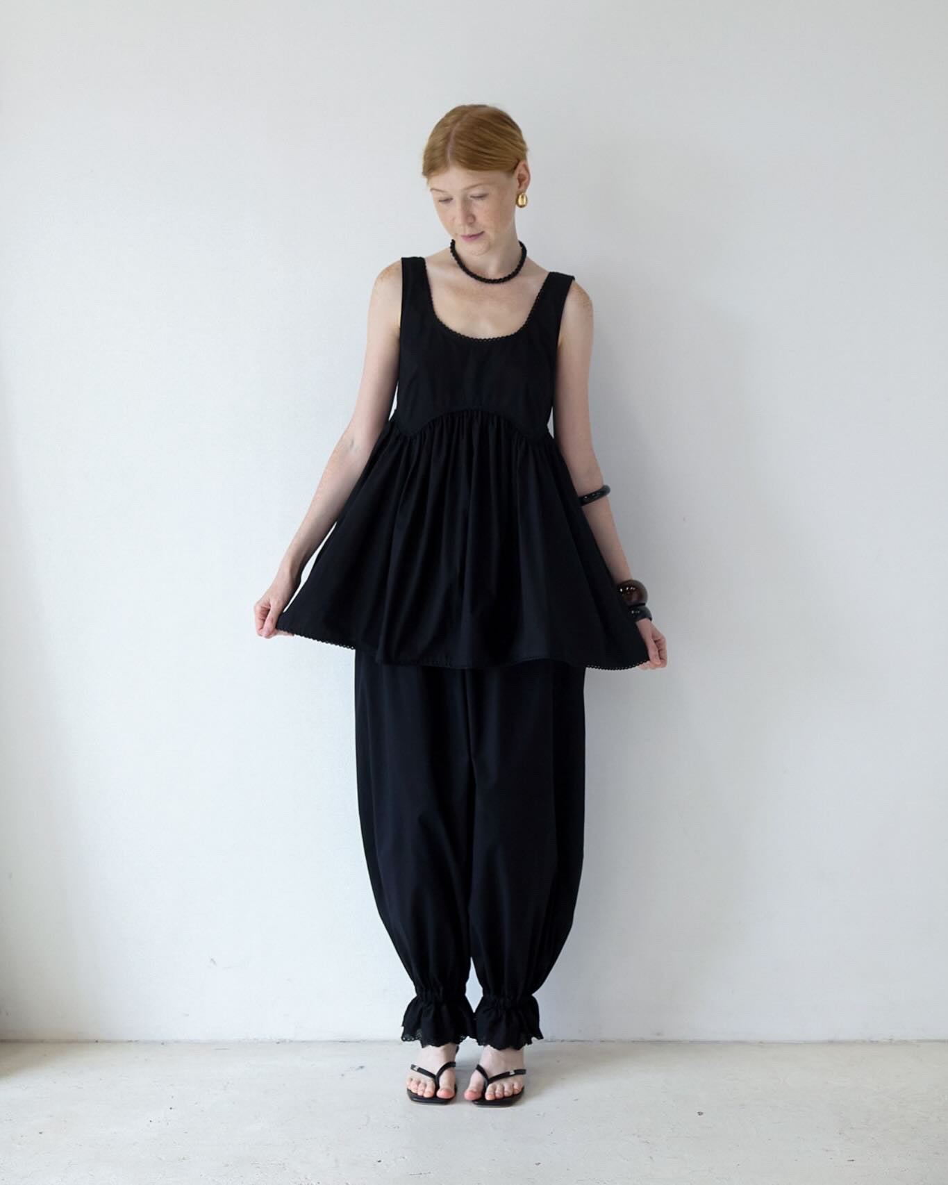 Pillowcase Balloon Pants | Black