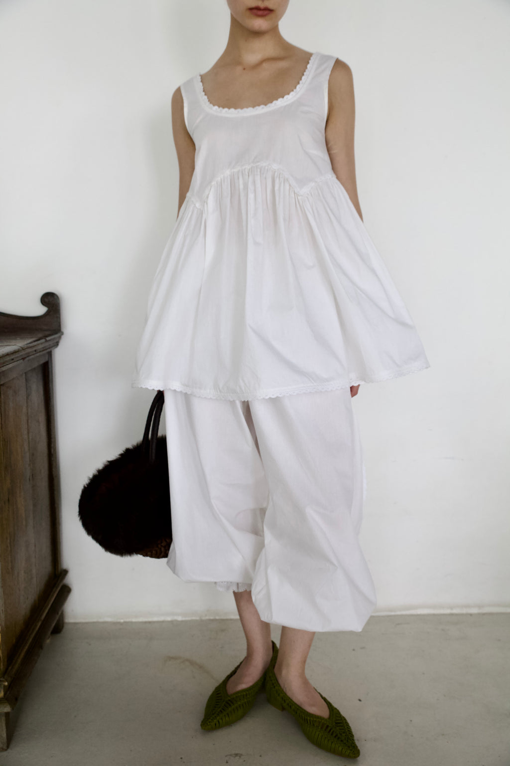 Pillowcase Top | White