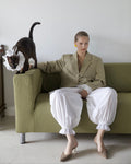 Pillowcase Balloon Pant | White