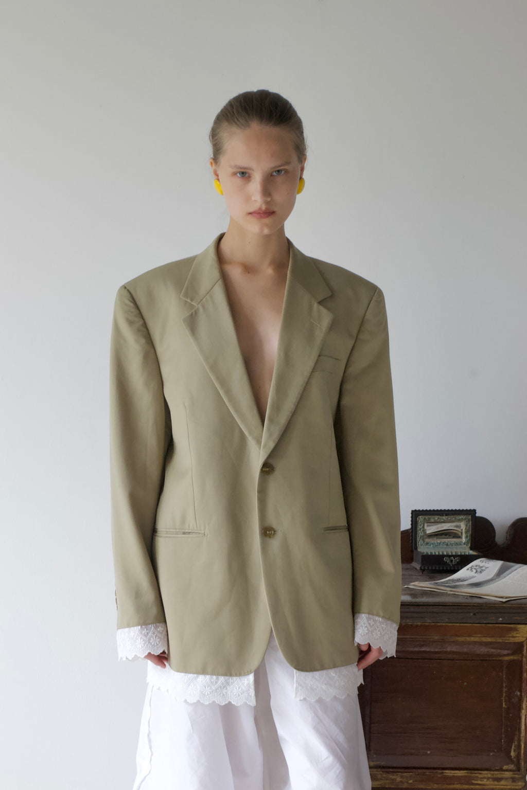 Up-cycled Laced Blazer