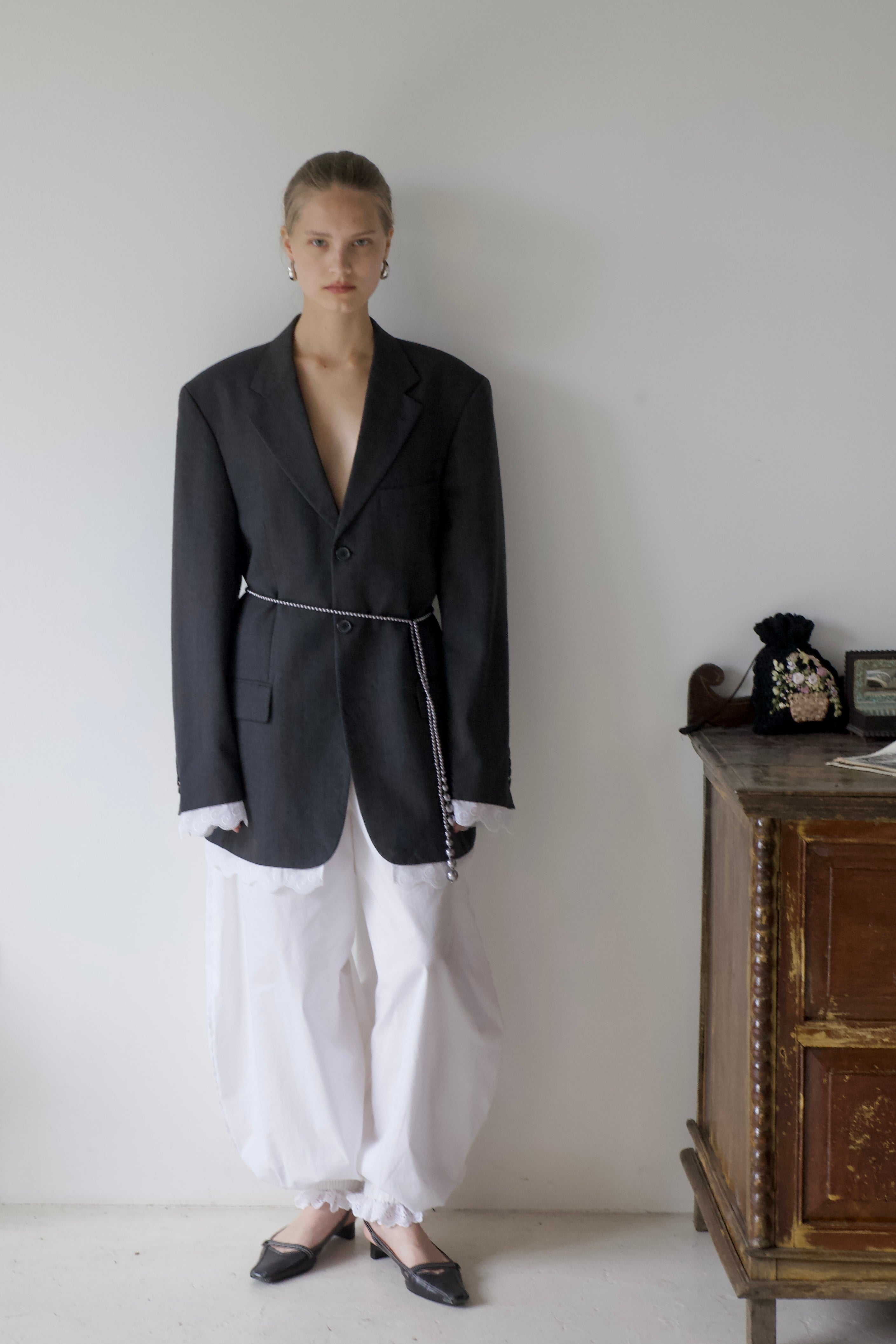 Up-cycled Laced Blazer