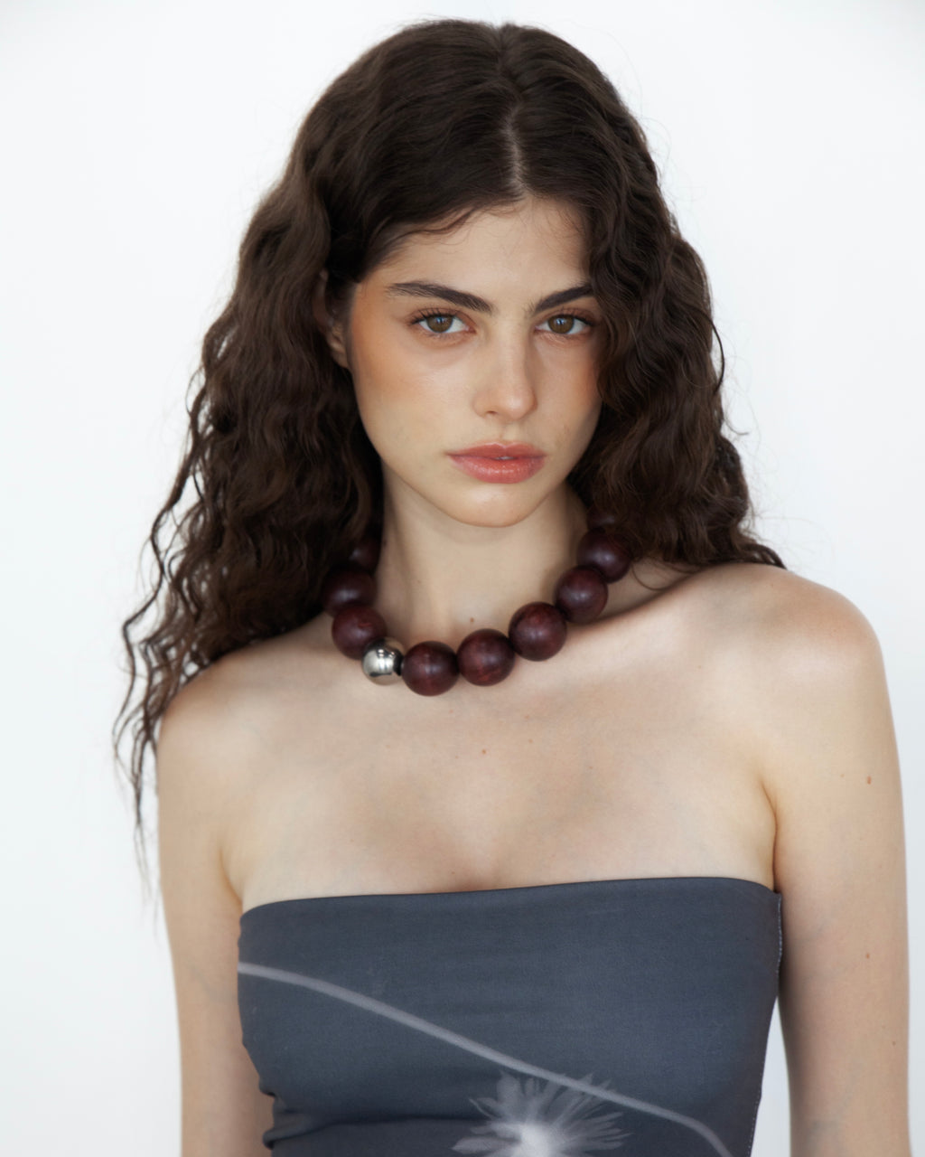Bloom Wooden Necklace