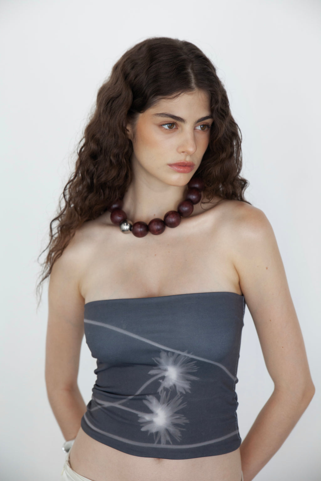 Bloom Wooden Necklace