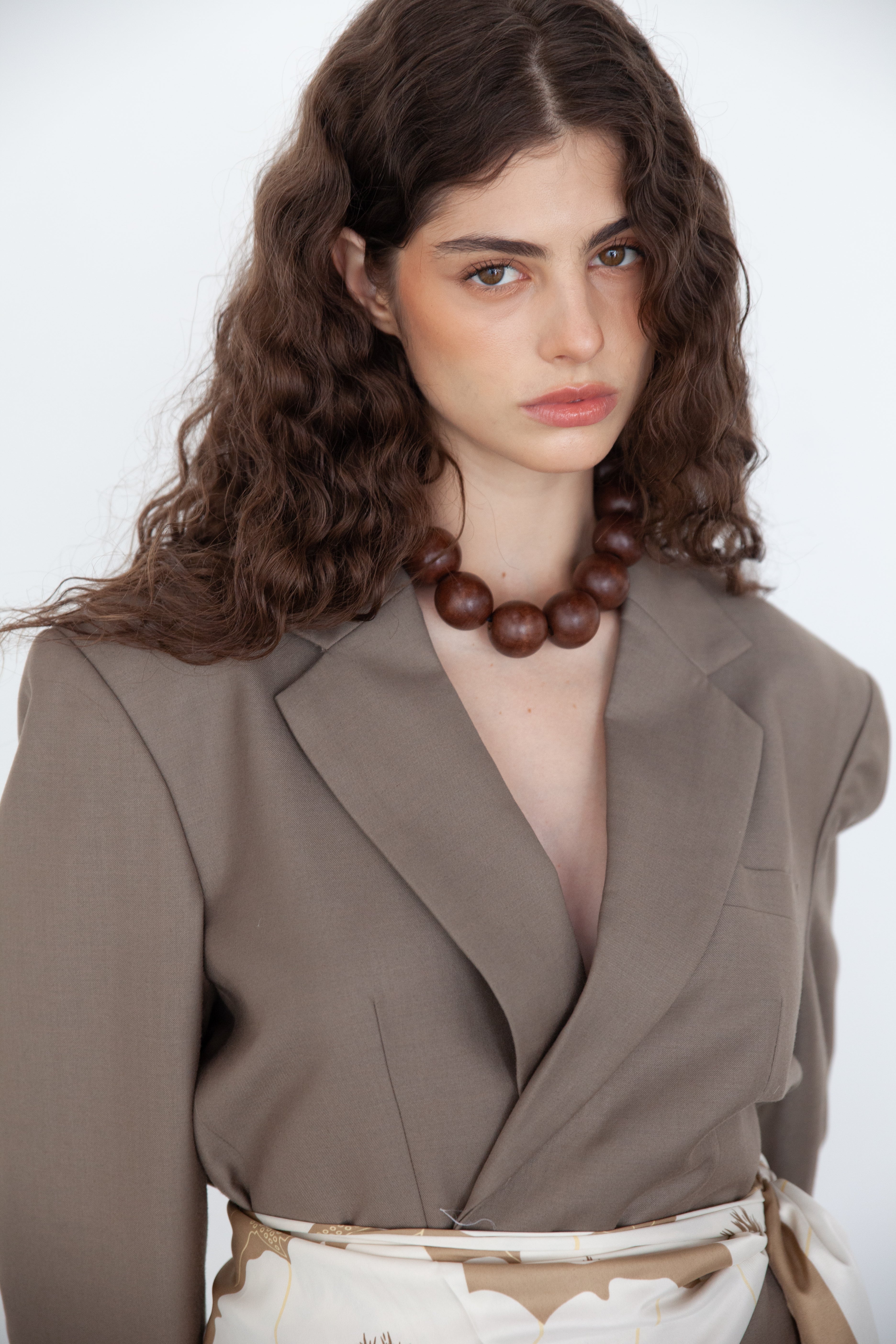 Bare Wooden Necklace