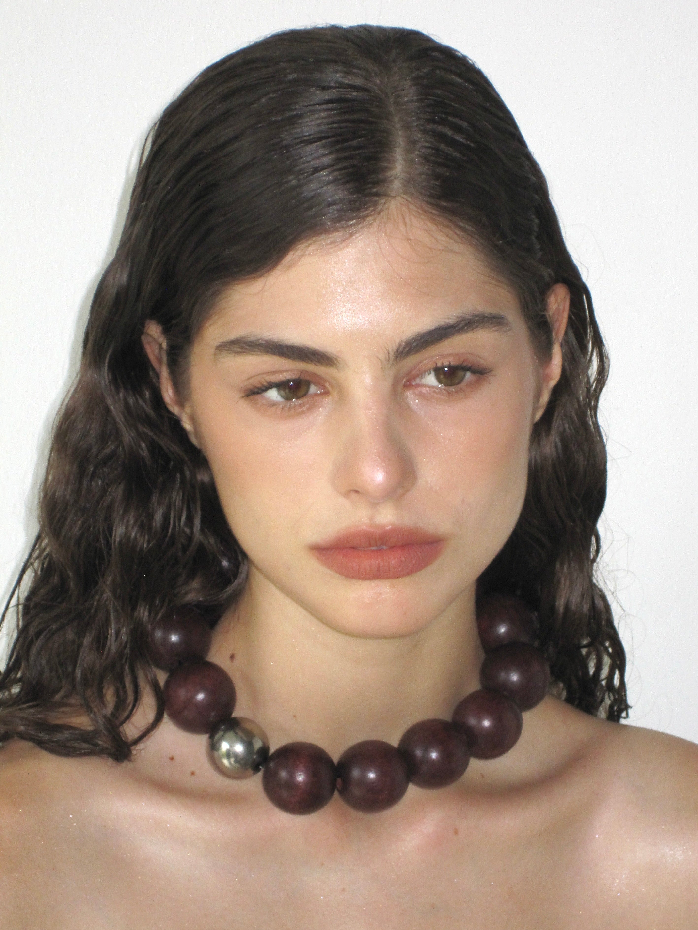 Bloom Wooden Necklace