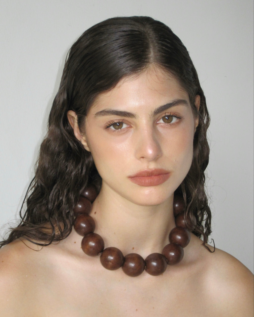 Bare Wooden Necklace