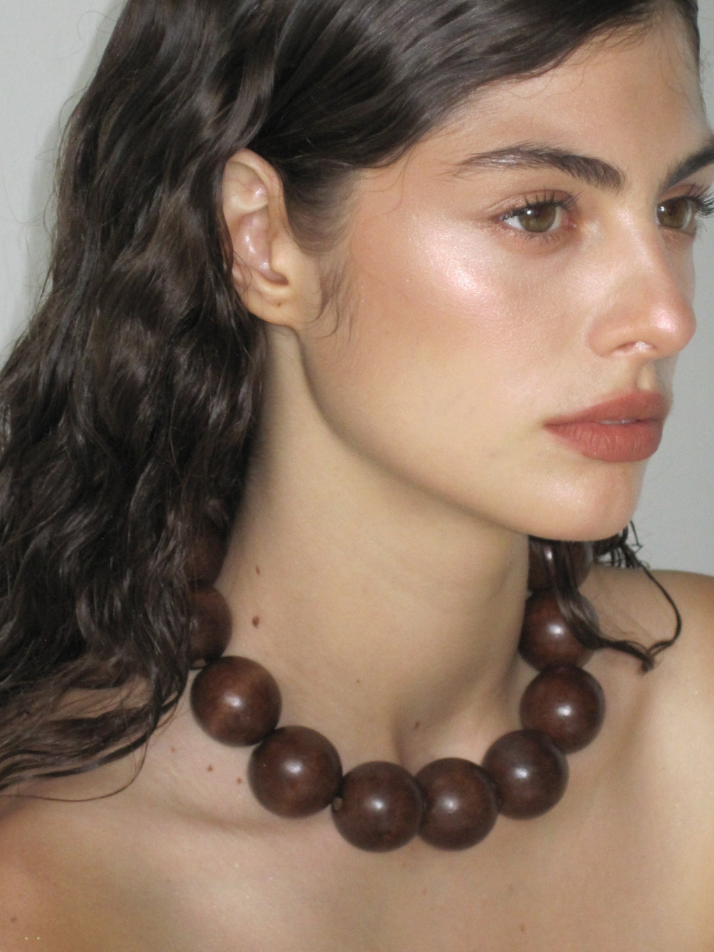 Bare Wooden Necklace