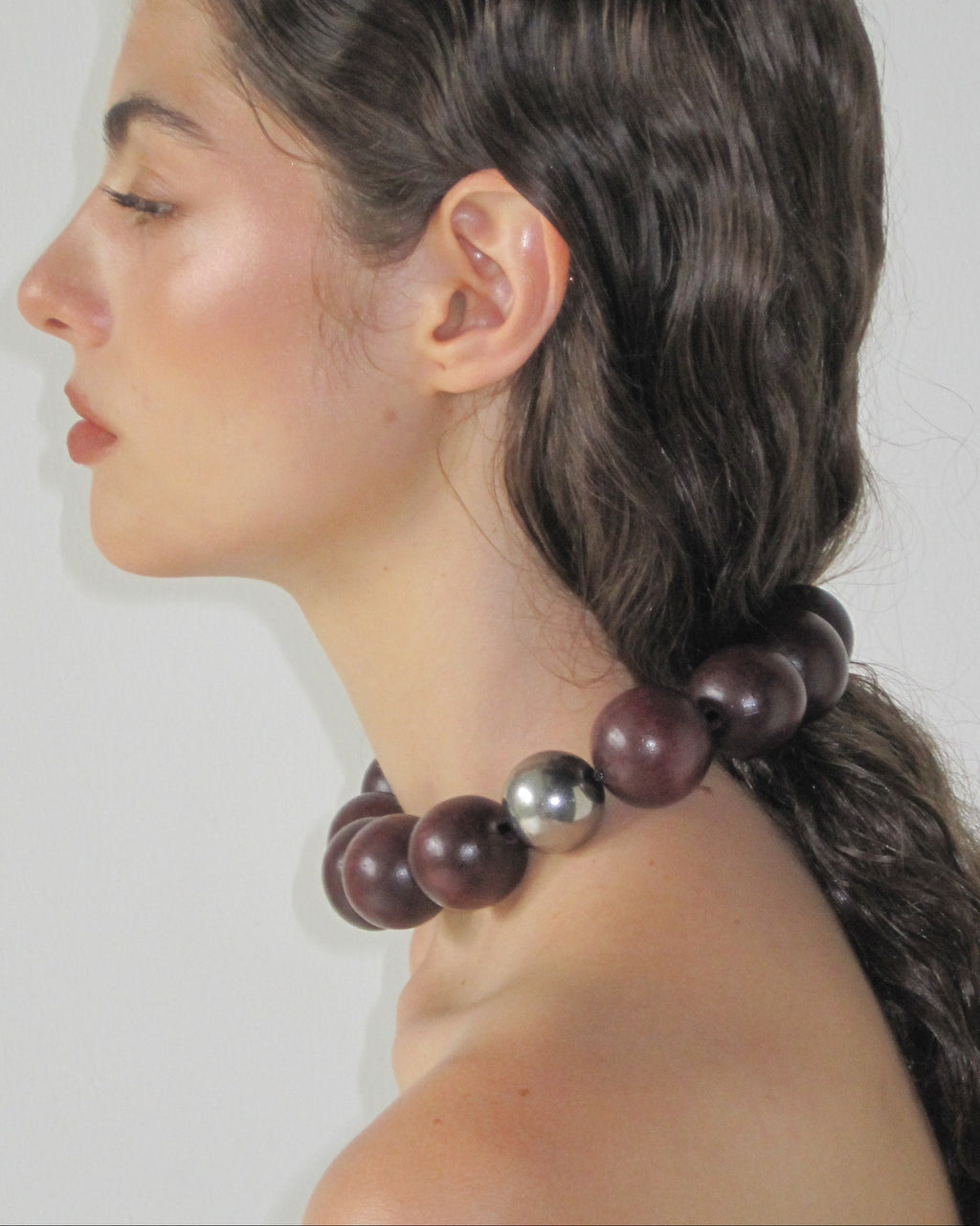 Bloom Wooden Necklace