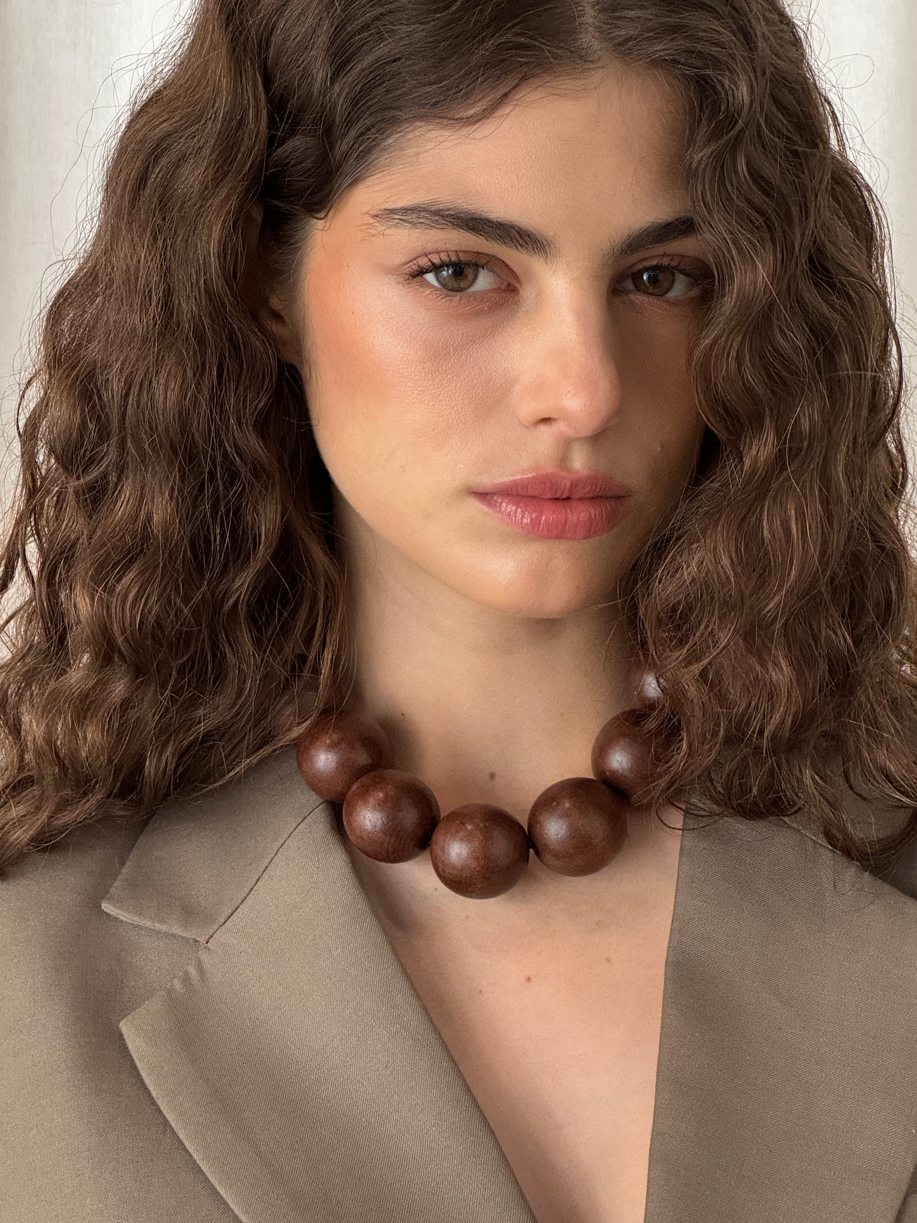 Bare Wooden Necklace