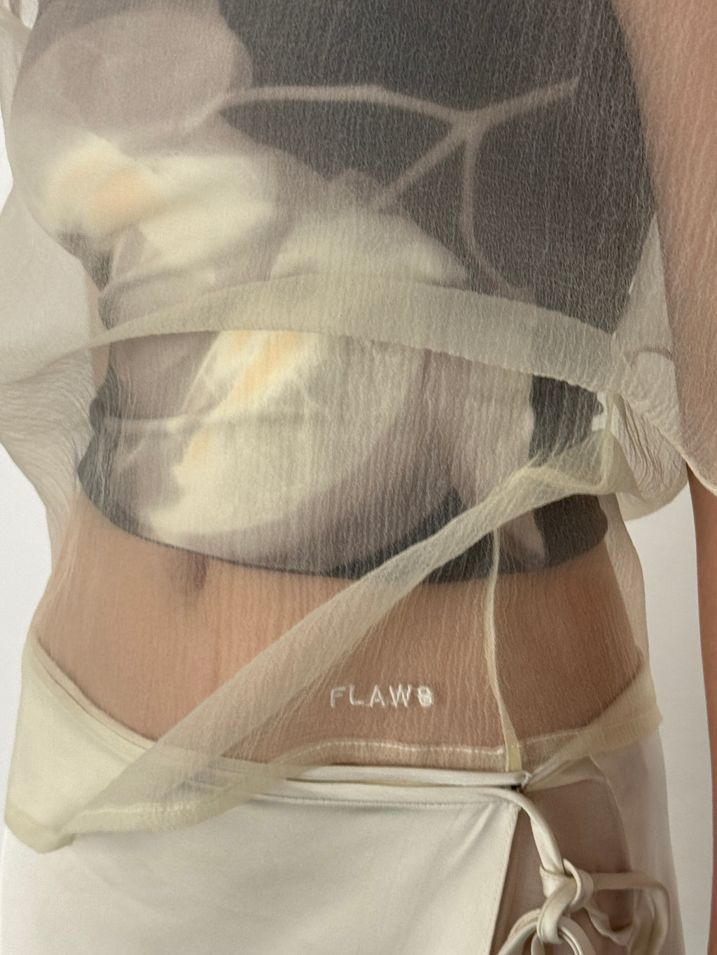 Silky Petal Off Shoulder Top