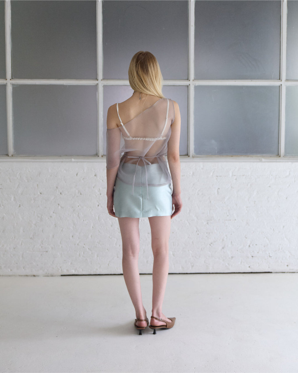Silky Sheer Top